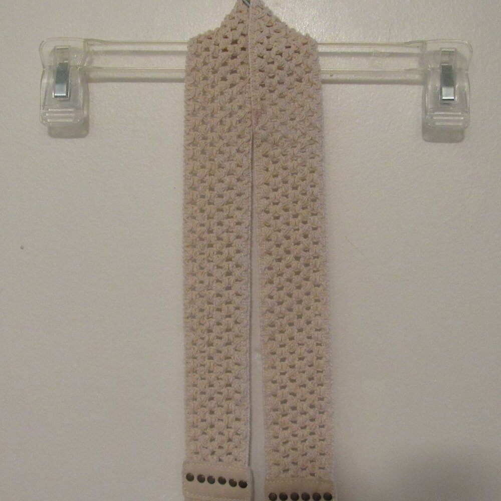 Women's Macrame Stretch Belt Long Fringes 72" Boho Chic One Size Hippie 70's